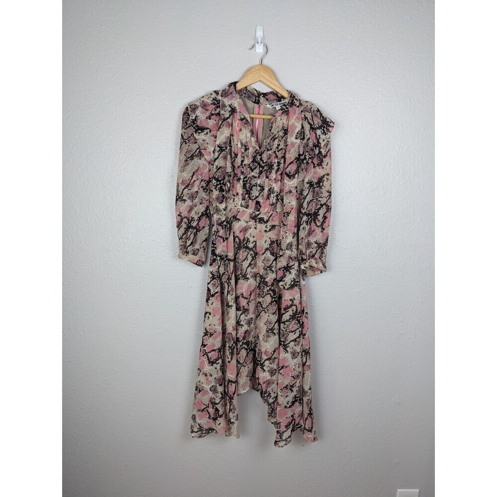 Walter Baker Floral Print Three Quarter Sleeve Dress Size 0